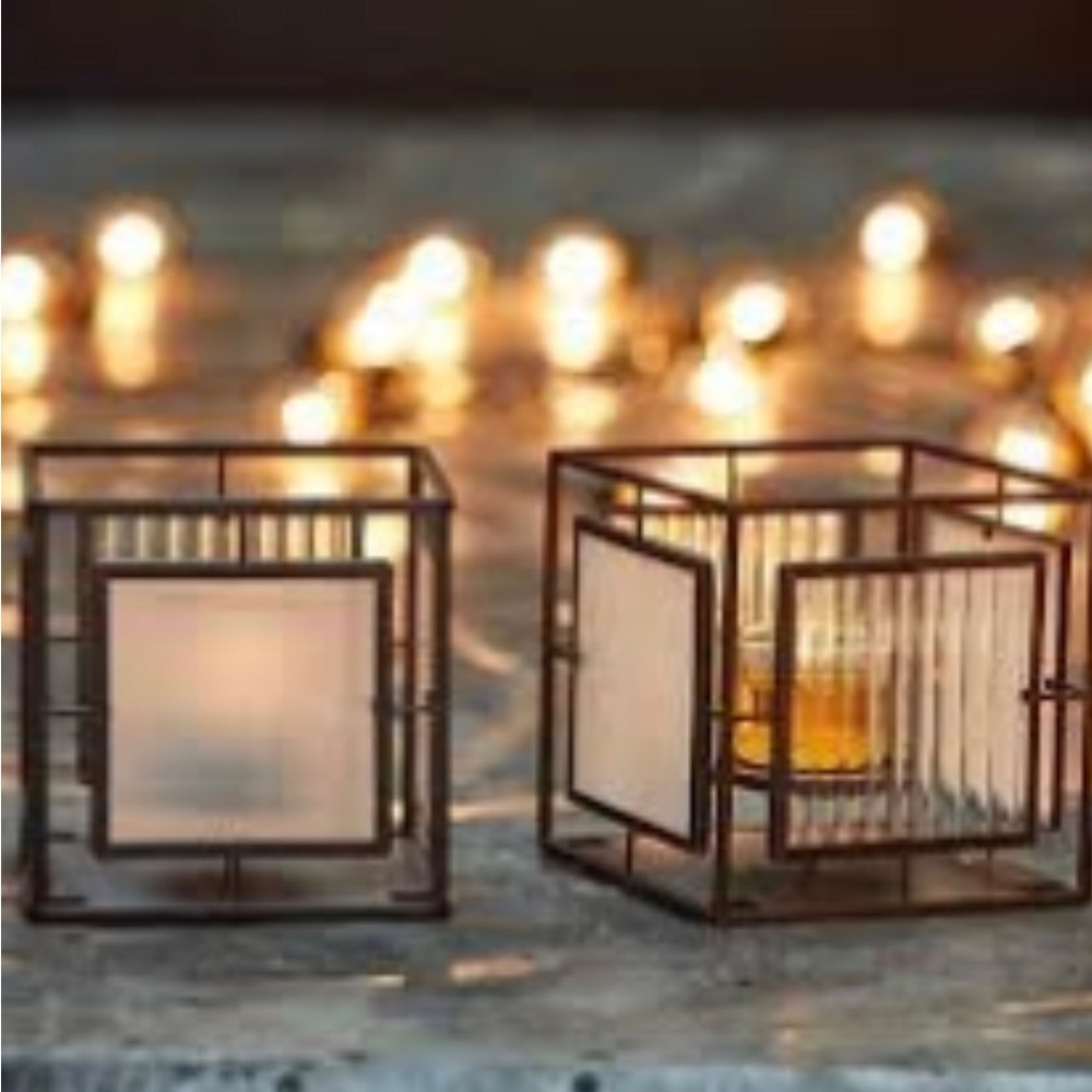 PartyLite modern impressions votive holder